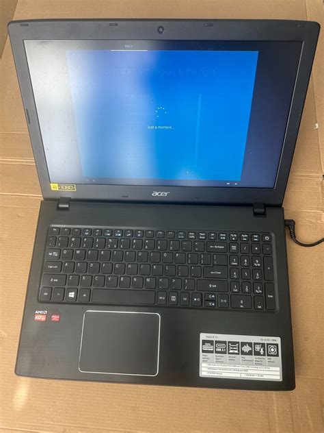 Used Acer Laptop E5-553G-1986 AMD A12-9700P 8GB RAM 128GB SSD Radeon R7 ...
