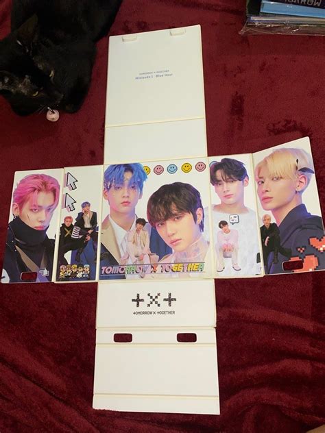 Official TXT Minisode 1 Blue Hour UNSEALED Album Set With POB Outbox