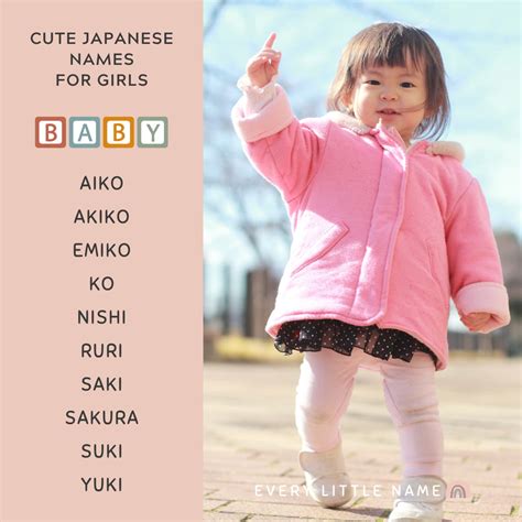 110 Adorable And Cute Japanese Names With Meanings Every Little Name