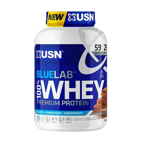 USN BlueLab 100% Whey Premium Πρωτεΐνη Ορού Γάλακτος με Γεύση Σοκολάτα ...