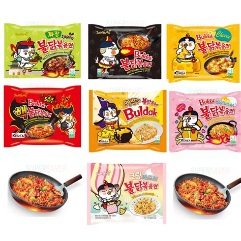 Samyang Carbonara Buldak Hot Chicken Pack G Halal Korean Ramen Made In Korea Shopee Malaysia