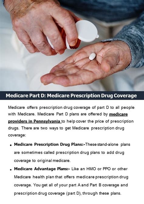 Ppt Medicare Part D Medicare Prescription Drug Coverage Powerpoint