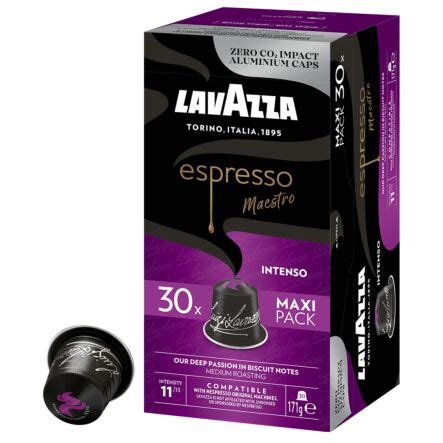 Lavazza Espresso Intenso 30 Capsules To Nespresso For 6 50