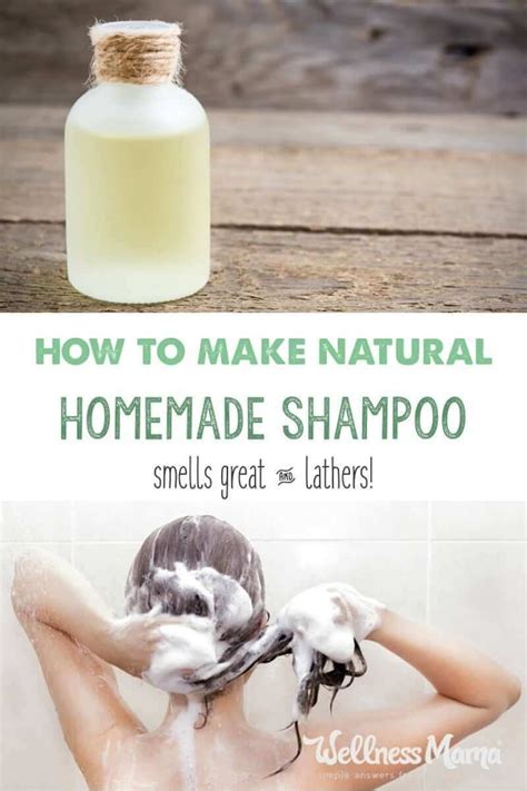 How To Make Natural Homemade Shampoo That Smells Great For All Hair Types And Uses