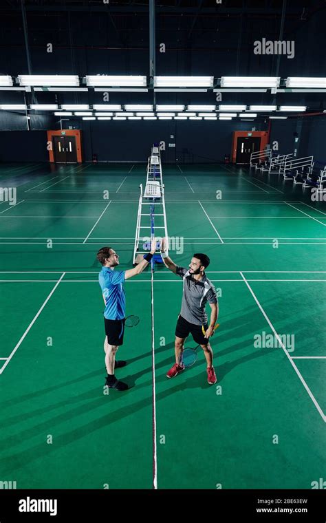 Badminton players hi-res stock photography and images - Alamy