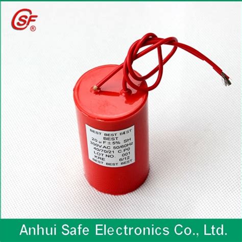 Cbb60 35UF 450VAC Capacitor For AC Motor AC Motor Run Capacitor And