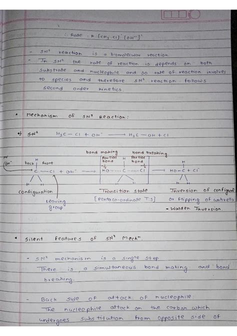 Solution Halogen Derivatives Mechanism Of Sn Reaction Studypool