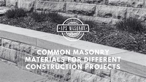 Guide To Masonry Materials Choosing The Best For Your Project