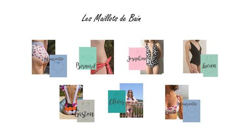 Patrons Pour Coudre Lingerie Et Ou Maillots De Bain Atelier Miinsa