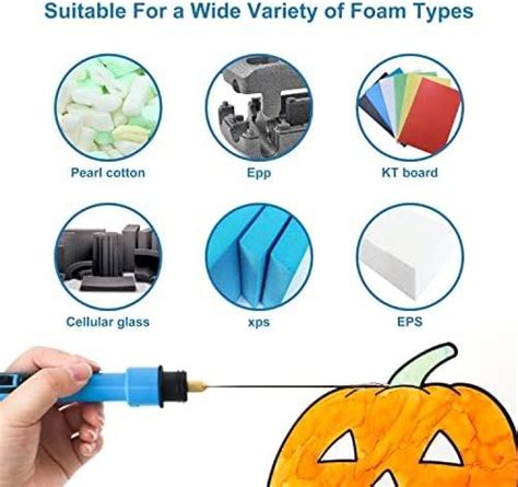 Minova Temp Control Hot Wire Foam Cutter W Styrofoam Knife Cutter Hot Knife Foam Cutter