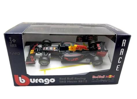 Miniatura Red Bull Racing Tag Heuer RB 12 Número 33 Fórmula 1 1 43