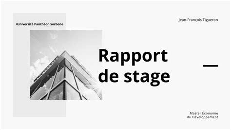 Rapport De Stage 10 Modèles Canva Gratuits Et Efficaces Presentation
