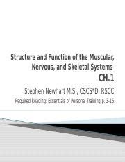 Ch 1 Structure And Function Of Body Systems Ch 1 Structure And