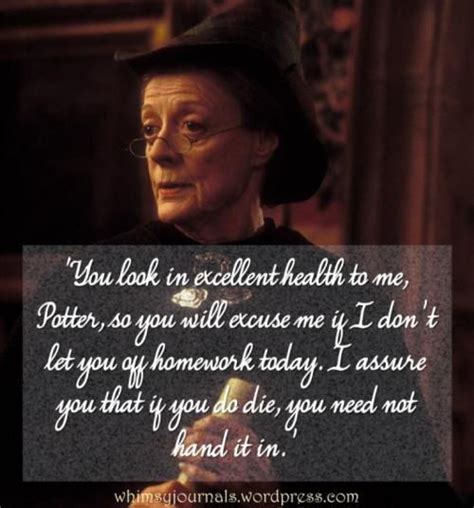 Minerva Mcgonagall Quotes