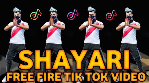 Free Fire Shayari Video Free Fire Tik Tok Video Free Fire Tik Tok