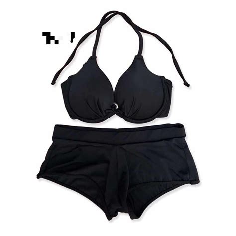 Jual New Set Bikini Hitam Cantik Kekinian Pantai Shopee Indonesia