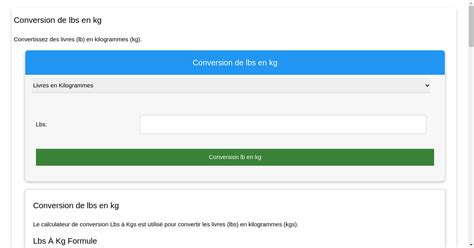 190 Livres En Kilogrammes 190 Lbs à Kg