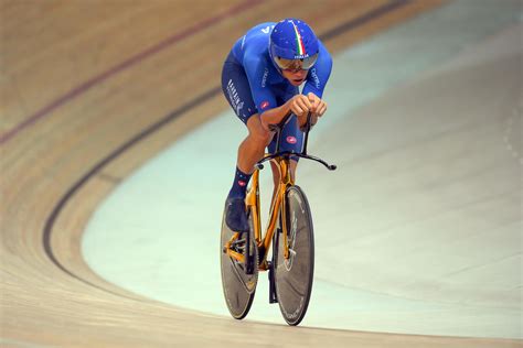 Ciclismo Su Pista Mondiali Oro E Record Mondiale Per Ganna