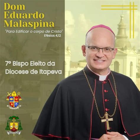 Dom Eduardo Malaspina é o novo Bispo Diocesano de Itapeva Jornal Ita News