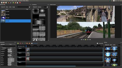 OpenShot Create Split Screen Video Clips A Video Editing Tutorial