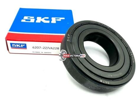 SKF 6207 ZZ VA228 HIGH TEMPERATURE BALL BEARING METAL SHIELDED