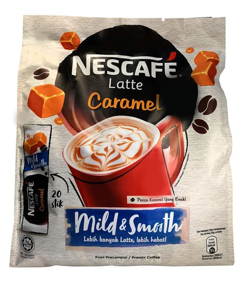 Buy Nestle Nescafe Latte In Caramel Coffee Instant Coffee Packets