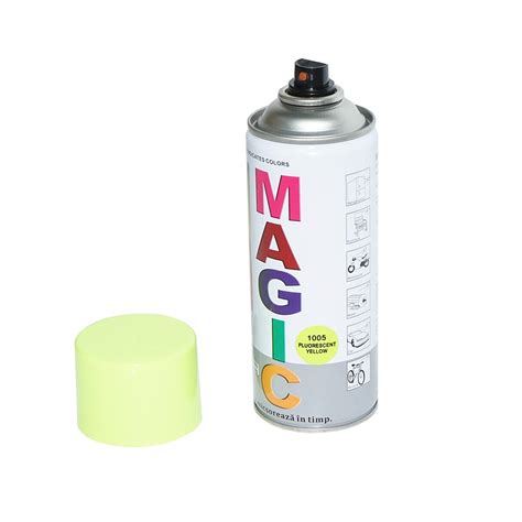 Spray Vopsea Galben Fluorescent Ml Emag Ro