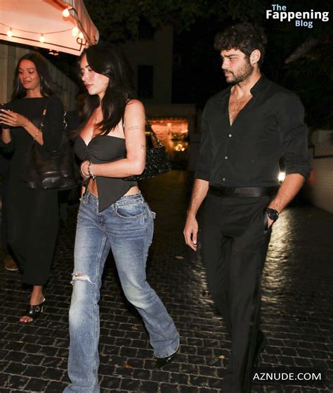 Anastasia Karanikolaou Sexy Spotted Showing Off Her Hot Cleavage While Leaving Chateau Marmont