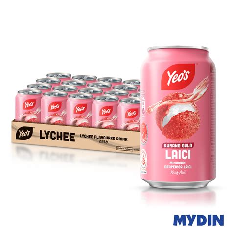 Yeos Lychee Drink 24 X 300ml Lazada