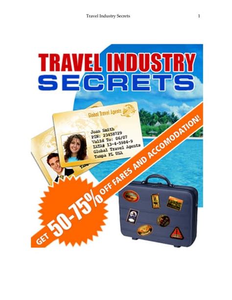 Travel industry-secrets---110pages | PDF