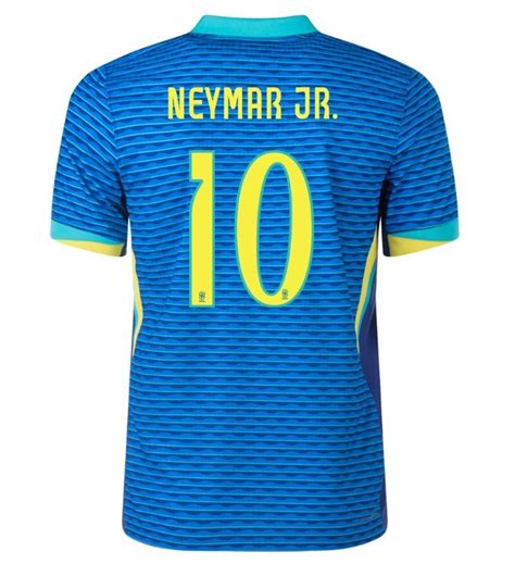 Neymar Jr. Brazil 24/25 Authentic Away Jersey - JerseyMotion