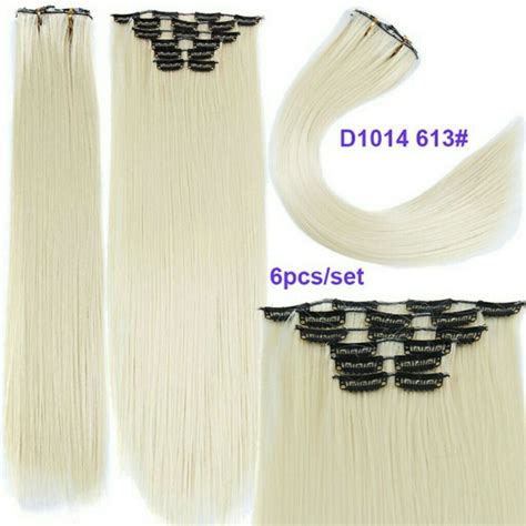 Accessories Blonde Beauty Full Head Clip In Extension 613 Poshmark