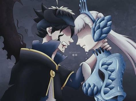 Asta X Noelle Black Clover Personagens De Anime Casais Bonitos De