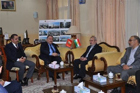 The President of Salahaddin University Welcomed a Delegation of ...