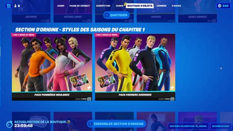 Fortnite Boutique Du Jour 19 Septembre 2022