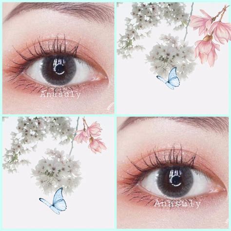 Gray 9 mẫu lens Kính áp tròng xám tây tự nhiên giãn vừa Dòng lens 12 tháng Hot trend 2022