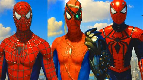 Spider Man Ps Silver Lining Dlc Sam Raimi Suit All Suits Showcase