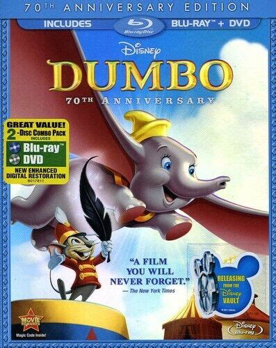 Dumbo Blu Ray Dvd 1941 Brand New Free Shipping 786936797725 Ebay