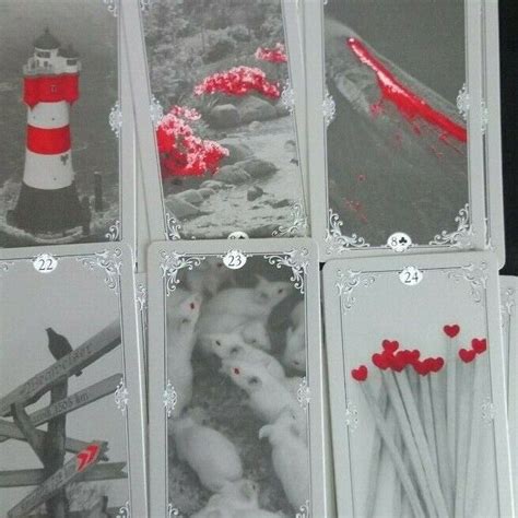Silver oracle Lenormand 36 cards Russia Серебряный оракул Ленорман | eBay
