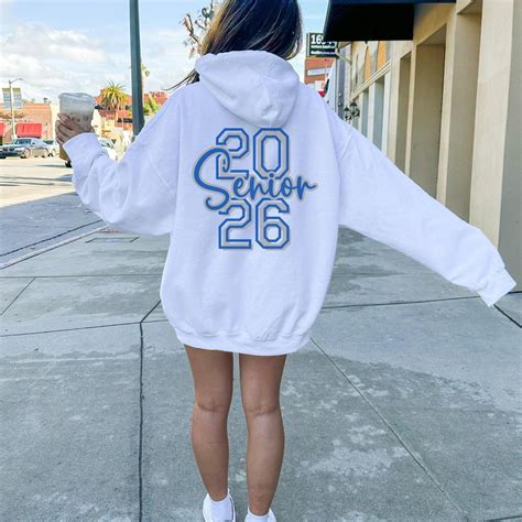 senior  hoodie custom  front class   hoodie senior
