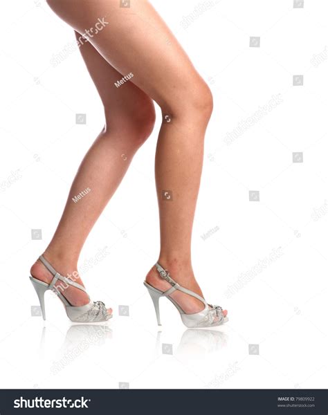 Sexy Legs Girl Pink Lingerie On Stock Photo 79809922 Shutterstock