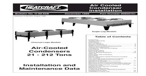 Air Cooled Condenser Installation - [PDF Document]