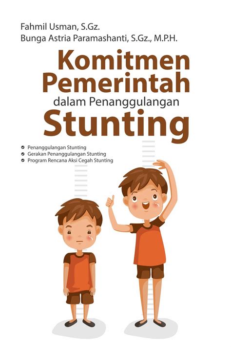 Buku Komitmen Pemerintah Dalam Penanggulangan Stunting