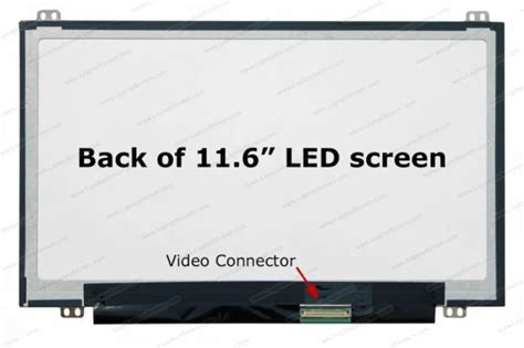 Lcd Led Laptop Notebook Inch Slim Pin Kuping Atas Bawah