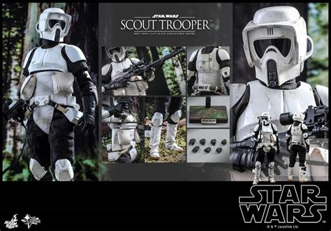 Scout Trooper Star Wars Return Of The Jedi Hot Toys MMS611 1 6