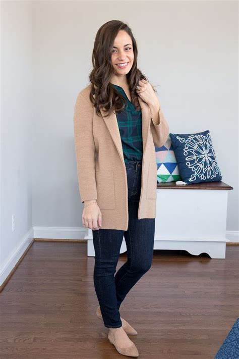 Styling Tips For J Crew Sweater Blazer Casual Work Outfit Casual Fall