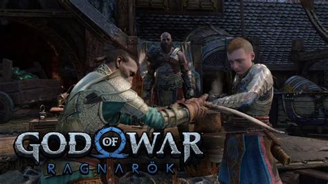 God of War Ragnarök Sindri Gifts Sonic Arrows To Atreus YouTube