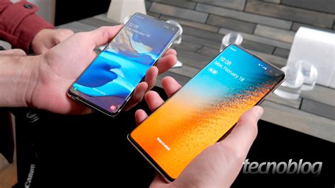 Samsung Galaxy S10 S10 E S10e Uma Olhada De Perto • Celular • Tecnoblog