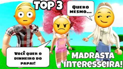 TOP 3 MELHORES HISTÓRIAS DE ROBLOX YouTube