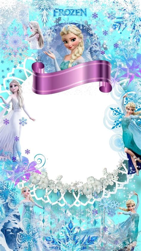 Maireth In Frozen Birthday Invitations Frozen Invitations